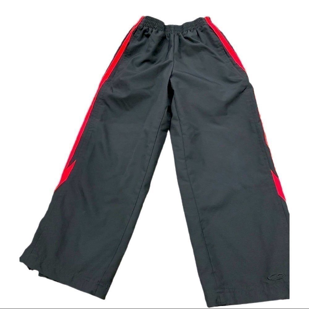 Champion red black track pant- size small 8